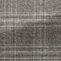 Suit - Loro Piana Cedar Brown Wool-Cashmere with Check 5924 OMJ Clothing
