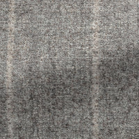 Suit - Tan-Grey Alpaca-Linen Blend with Sand Stripe 5966 OMJ Clothing