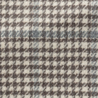 Sport Coat - Loro Piana Tan Wool-Cashmere Houndstooth with Light Grey Windowpane 9059 OMJ Clothing