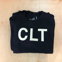 CLT Felt Letter Crewneck Sweatshirts OMJ Clothing