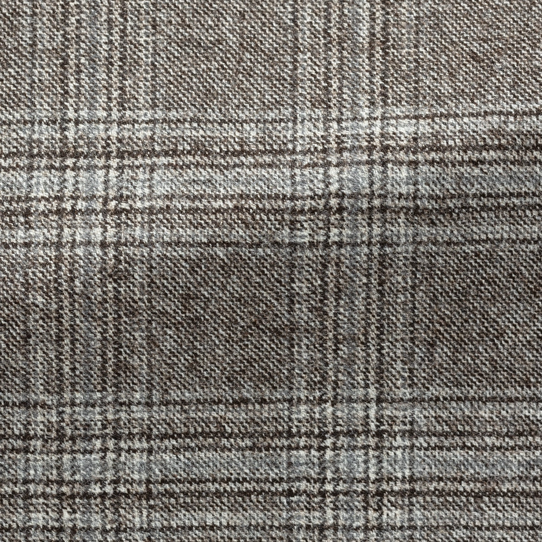 Suit - Loro Piana Cedar Brown Wool-Cashmere with Check 5924 OMJ Clothing
