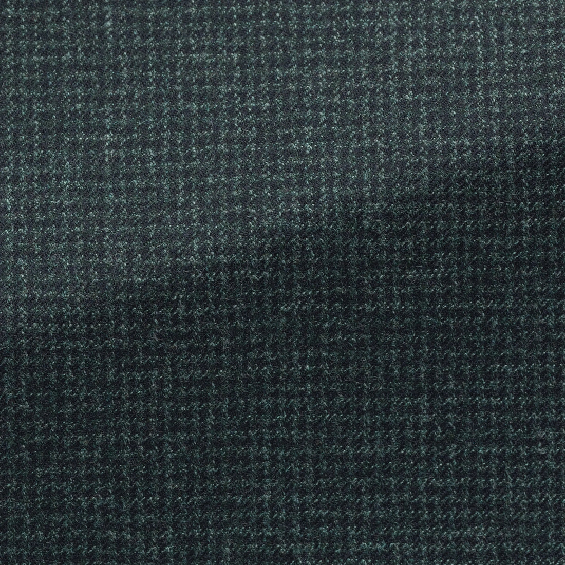 Suit - Loro Piana Bottle Green Natural Stretch s120 Wool Micro-Houndstooth 5929 OMJ Clothing