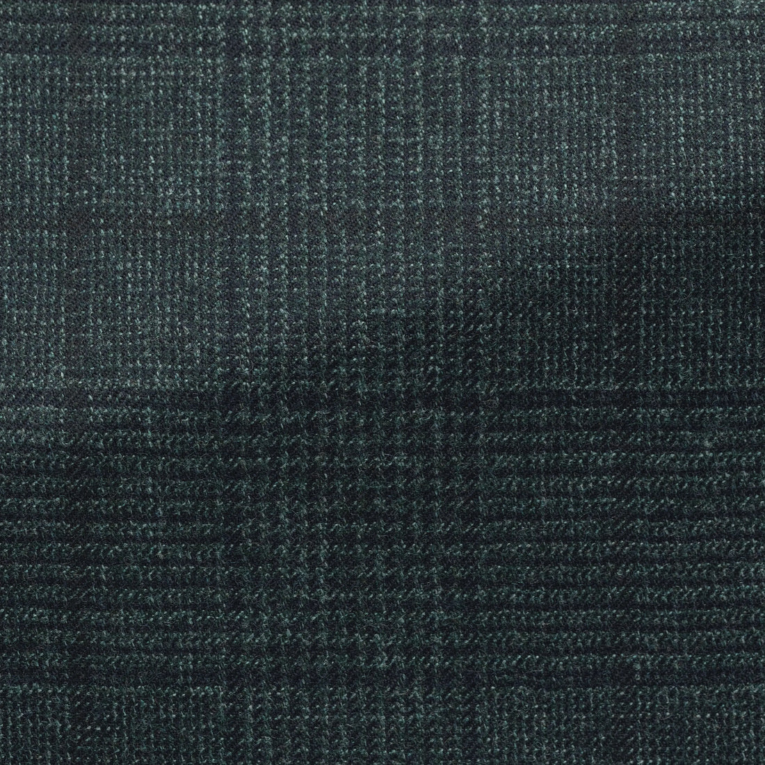 Suit - Loro Piana Bottle Green Natural Stretch s120 Wool Glencheck 5930 OMJ Clothing