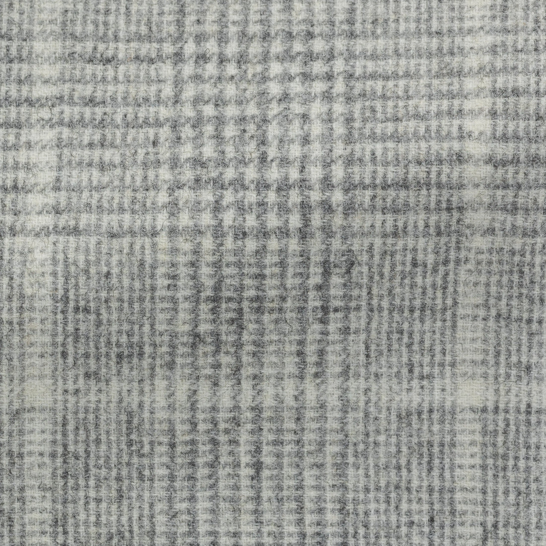 Suit - Light Grey Alpaca Wool Blend Glencheck with White Windowpane 5941 OMJ Clothing