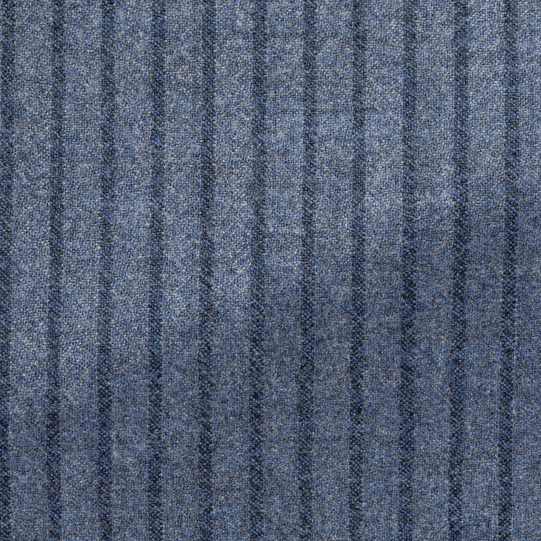 Suit - Denim Blue Natural Bi-Stretch s130 Wool Flannel with Dark Blue Stripe 5954 OMJ Clothing