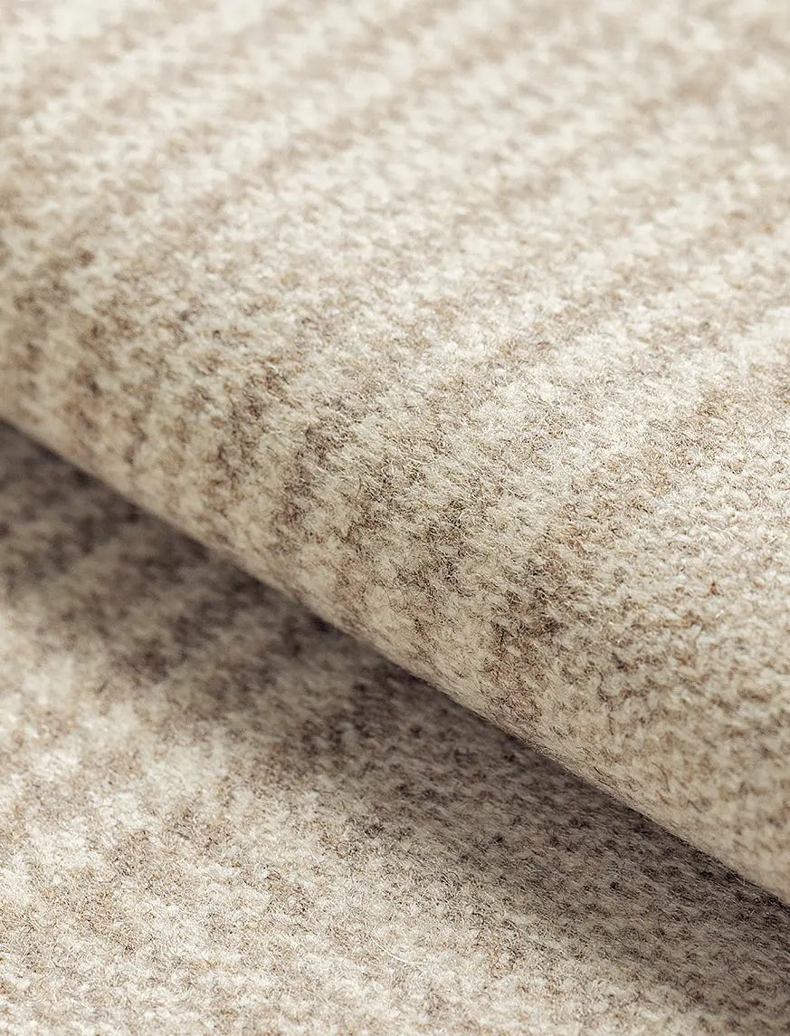 Sport Coat - Loro Piana Sand & Off-White Wool-Cashmere Glencheck 9054 OMJ Clothing
