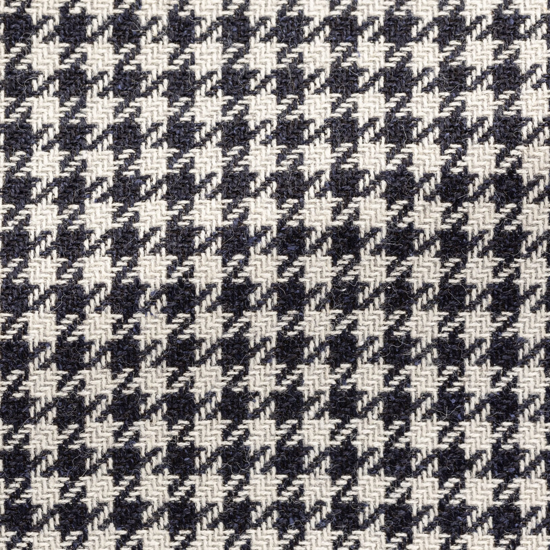 Sport Coat - Midnight Blue-Off-White Wool-Alpaca-Silk Houndstooth 9082 OMJ Clothing