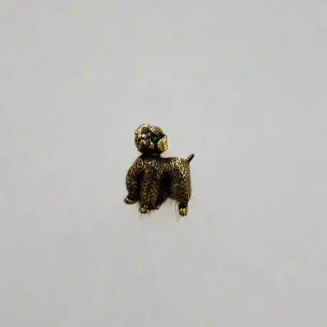 Vintage Dog Brooch/Pin OMJ Clothing