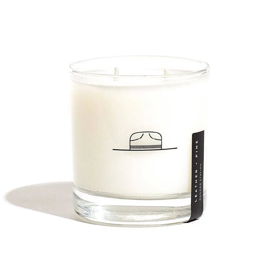 Leather + Pine Candle Ranger Station
