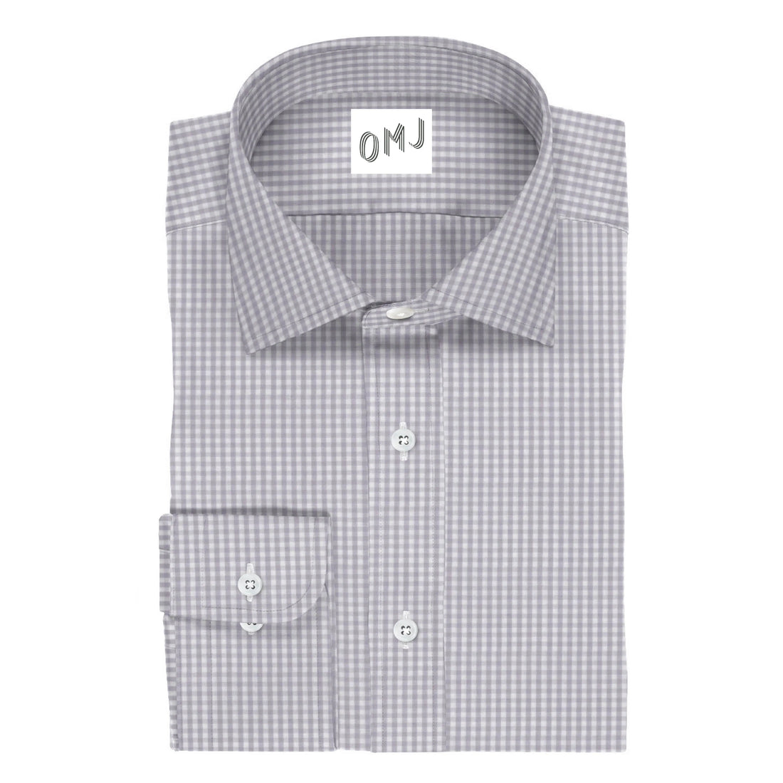 Grey Gingham OMJ Clothing