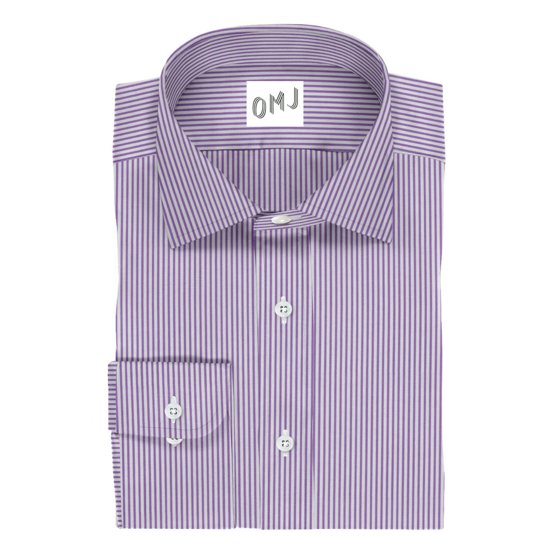 Lavender Thin Stripe OMJ Clothing