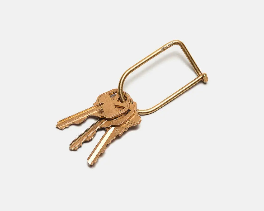 Wilson Keyring - Brass Craighill